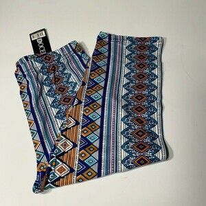 Docele Fashion Womens Geometric Tribal Leggings